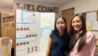 Students present their science fair project