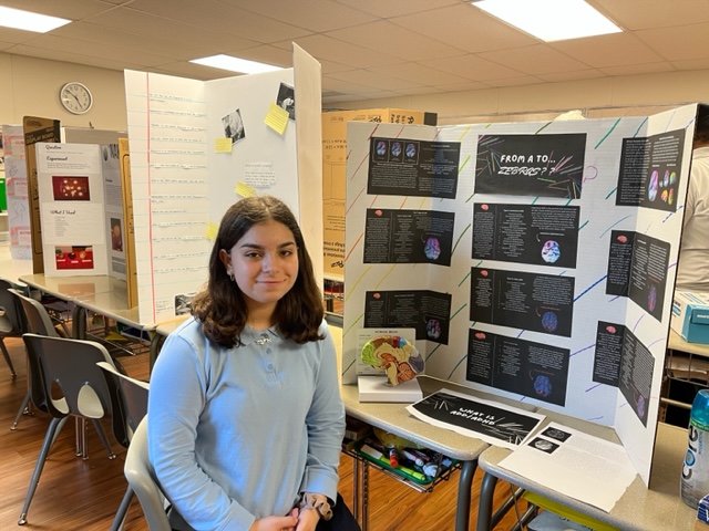 childen on science fair projects and experiments