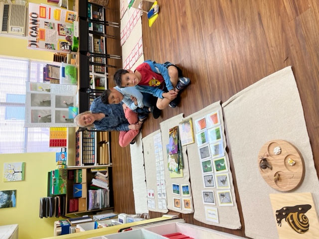 Students present their science fair project