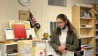 Students present their science fair project