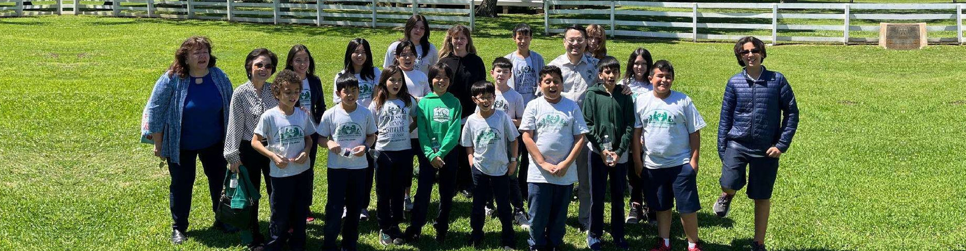 students in a field trip